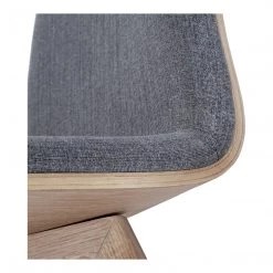 Moe's Dining Room Napoli Dining Chair Grey-Set Of 2