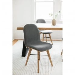 Moe's Dining Room Napoli Dining Chair Grey-Set Of 2