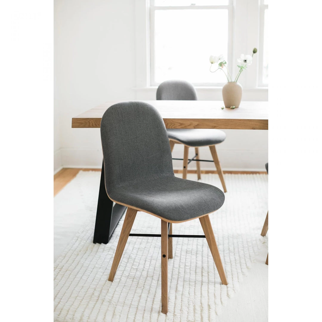 Moe's Dining Room Napoli Dining Chair Grey-Set Of 2