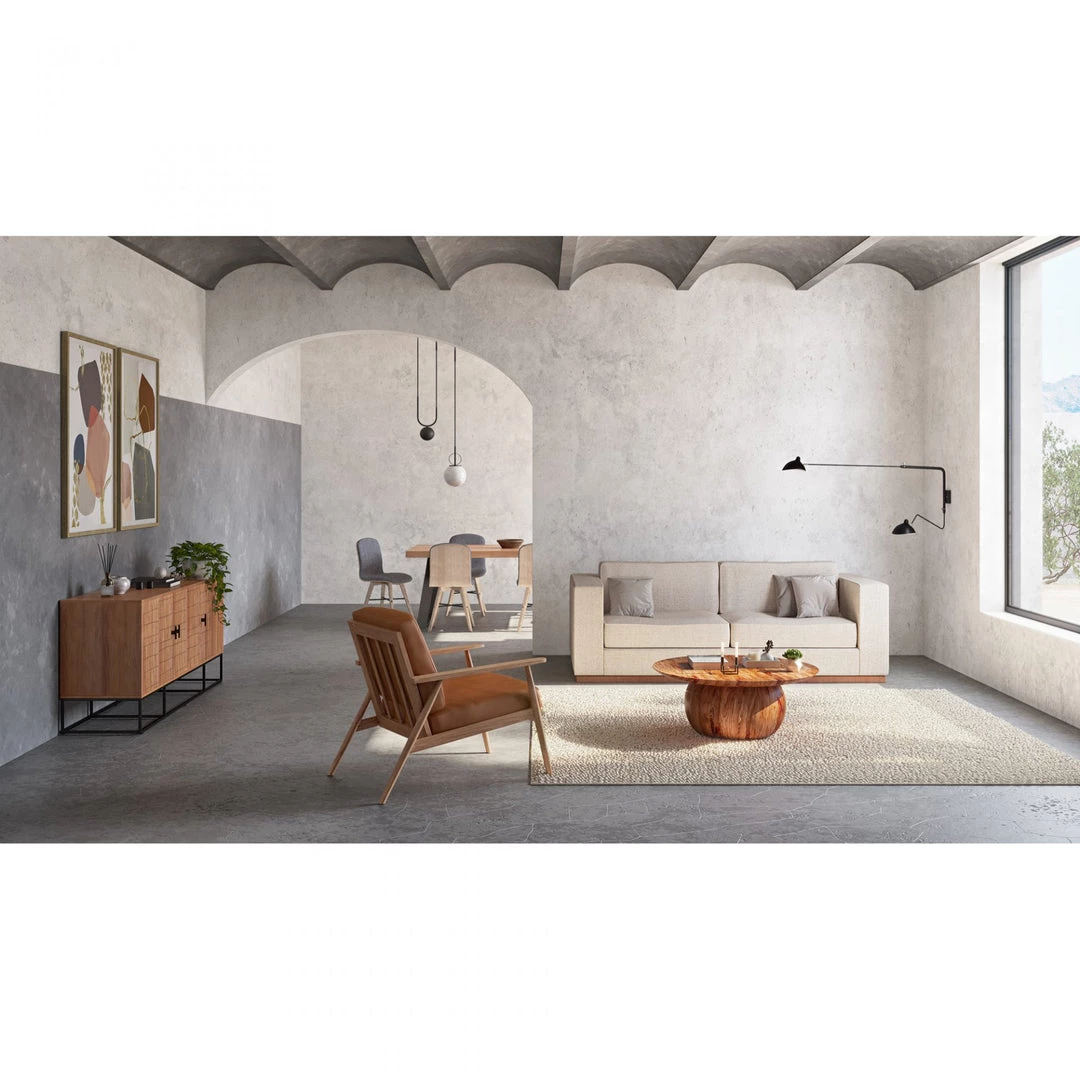 Moe's Mila Live Edge Rectangular Dining Table