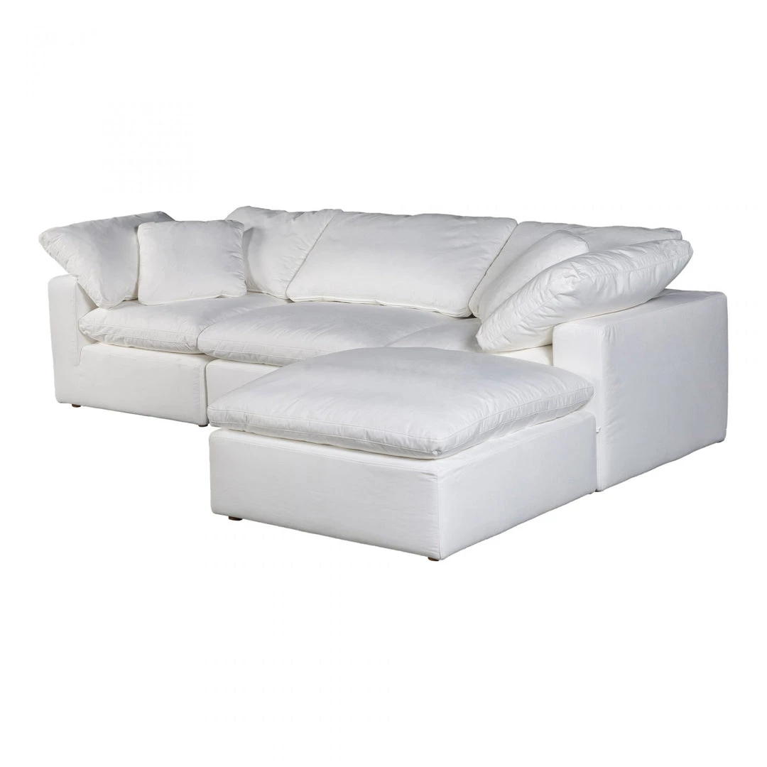 Moe's Cloud Lounge Modular Sectional Livesmart Fabric Living Room