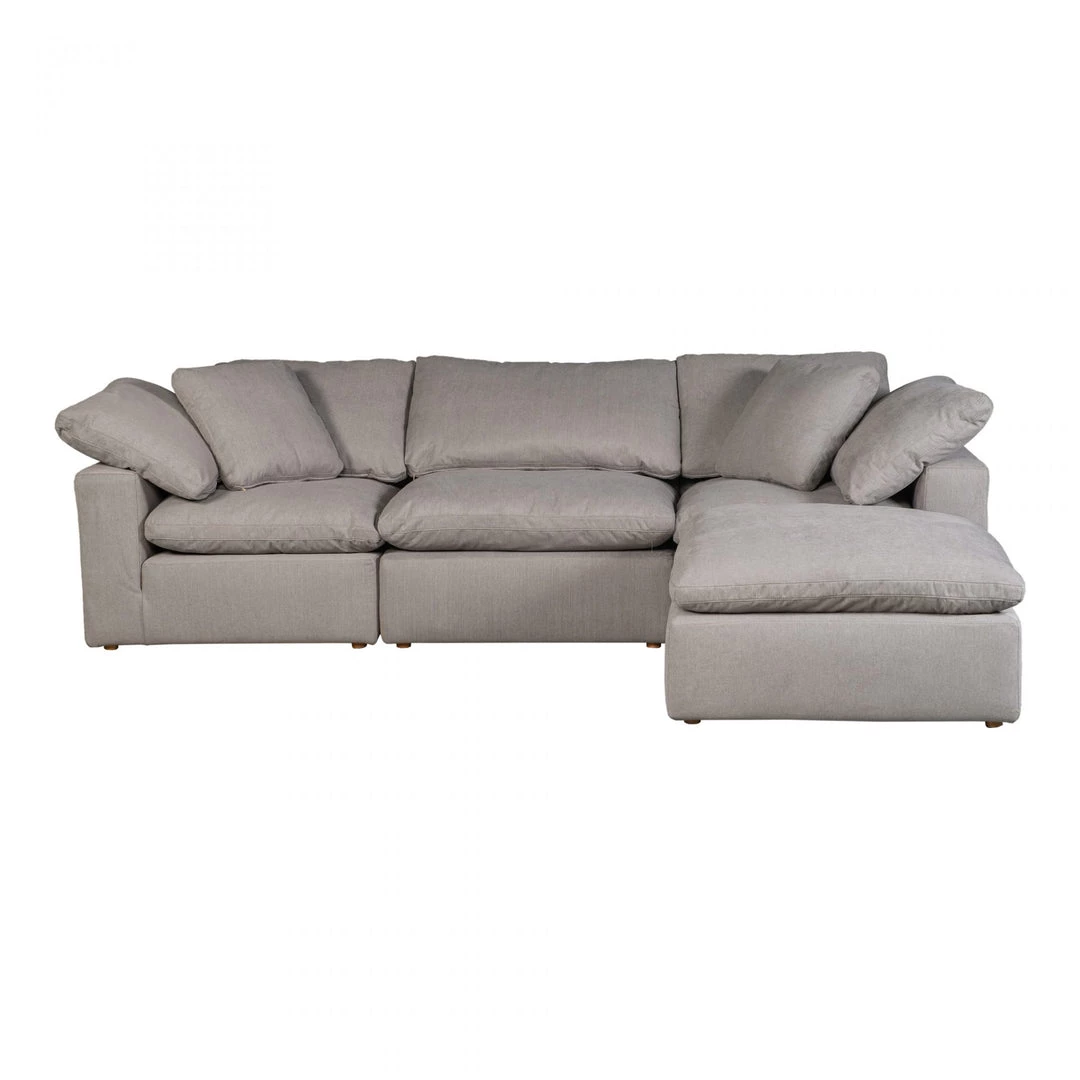 Moe's Cloud Lounge Modular Sectional Livesmart Fabric Living Room