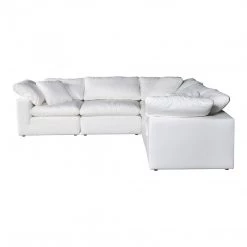Moe's Cloud Luxe 5 Piece Modular Sectional Living Room