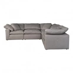 Moe's Cloud Luxe 5 Piece Modular Sectional Living Room