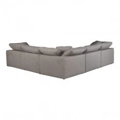 Moe's Cloud Luxe 5 Piece Modular Sectional Living Room