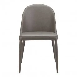 Moe's Burton Pu Dining Chair Grey -Set Of 2 Dining Room
