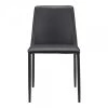 Moe's Nora Pu Dining Chair Black-Set Of 2
