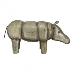 Moe's Home Decor Iron Hippopotamus