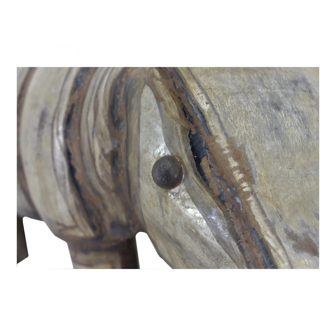 Moe's Home Decor Iron Hippopotamus