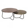 Moe's Cross Section Tables Set Of 2 Living Room