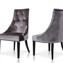 VIG A&X Charlotte - Velour Dining Chair (Set Of 2)