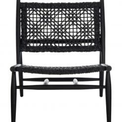 Safavieh Living Room Bandelier Leather Weave Accent Chair