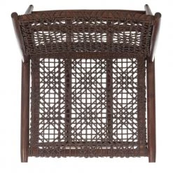 Safavieh Living Room Bandelier Leather Weave Accent Chair