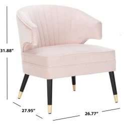 Safavieh Stazia Wingback Accent Chair Living Room