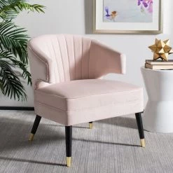 Safavieh Stazia Wingback Accent Chair Living Room