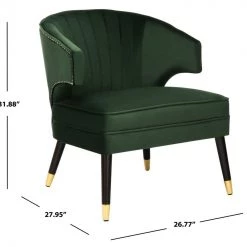 Safavieh Stazia Wingback Accent Chair Living Room