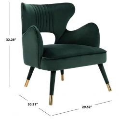 Safavieh Blair Wingback Accent Chair Living Room