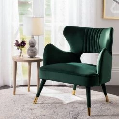 Safavieh Blair Wingback Accent Chair Living Room