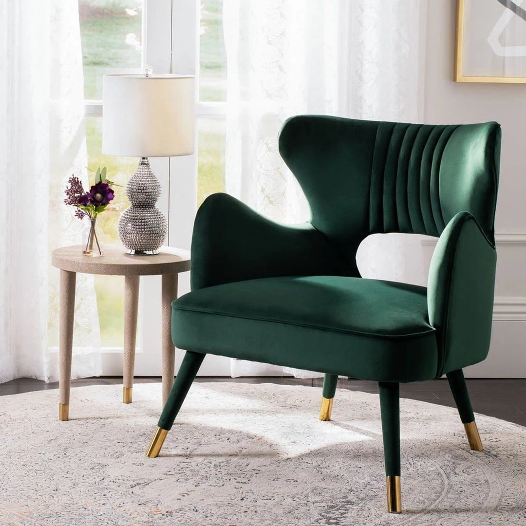 Safavieh Blair Wingback Accent Chair Living Room