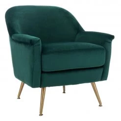 Safavieh Living Room Brienne Mid Century Arm Chair
