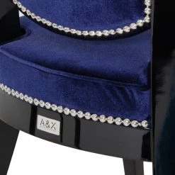 VIG Isabella - Modern Blue Dining Chair (Set Of 2) Dining Room