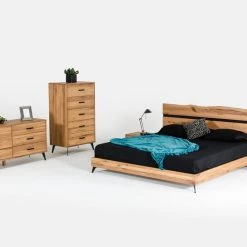 VIG Nova Domus Alan Modern Drift Oak Bed