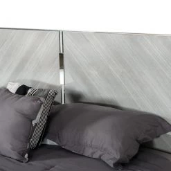 VIG Beds & Headboards Nova Domus Alexa Italian Modern Grey Bedroom Set