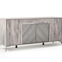 VIG Living Room Nova Domus Alexa Italian Modern Grey Buffet