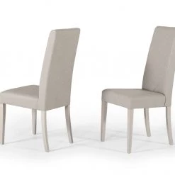 VIG Nova Domus Alexa Italian Modern Grey Dining Chair (Set Of 2)