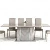 VIG Nova Domus Alexa Italian Modern Grey Extendable Dining Table Dining Room
