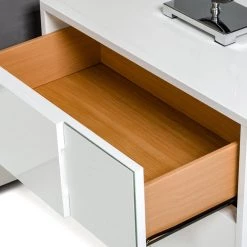 VIG Beds & Headboards Modrest Monza Italian Modern White Bedroom Set