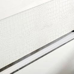 VIG Modrest Ancona Italian Modern White Bed By Hollywood Glam Beds & Headboards