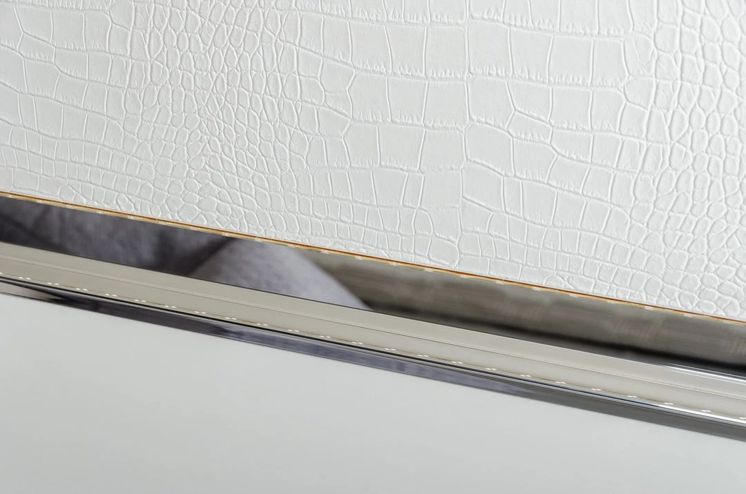 VIG Beds & Headboards Modrest Ancona Italian Modern White Bedroom Set By Hollywood Glam