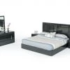 VIG Modrest Ari Italian Modern Grey Bedroom Set Beds & Headboards