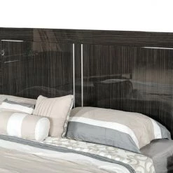 VIG Modrest Ari Italian Modern Grey Bed Beds & Headboards
