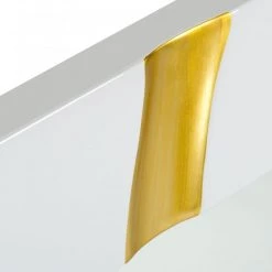 VIG Modrest Aspen Modern White Mirror Home Decor