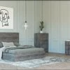 VIG Nova Domus Asus - Italian Modern Elm Grey Bed