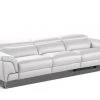 VIG Accenti Italia Azur Italian Modern Leather Sofa W/ 2 Recliners