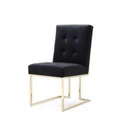 VIG Dining Room Modrest Legend - Modern Rosegold Dining Chair (Set Of 2)