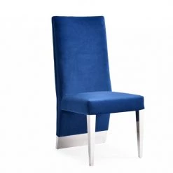 VIG Modrest Kilson Modern Velvet & Stainless Steel Dining Chair (Set Of 2) Dining Room