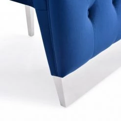 VIG Modrest Kilson Modern Velvet & Stainless Steel Dining Chair (Set Of 2) Dining Room