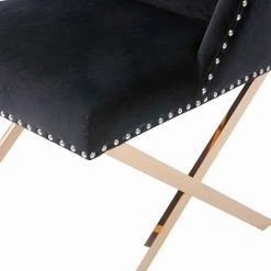 VIG Modrest Alexia Modern Rosegold Dining Chair Dining Room