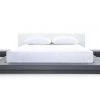 VIG Beds & Headboards Modrest Opal Modern Wenge & White Platform Bed