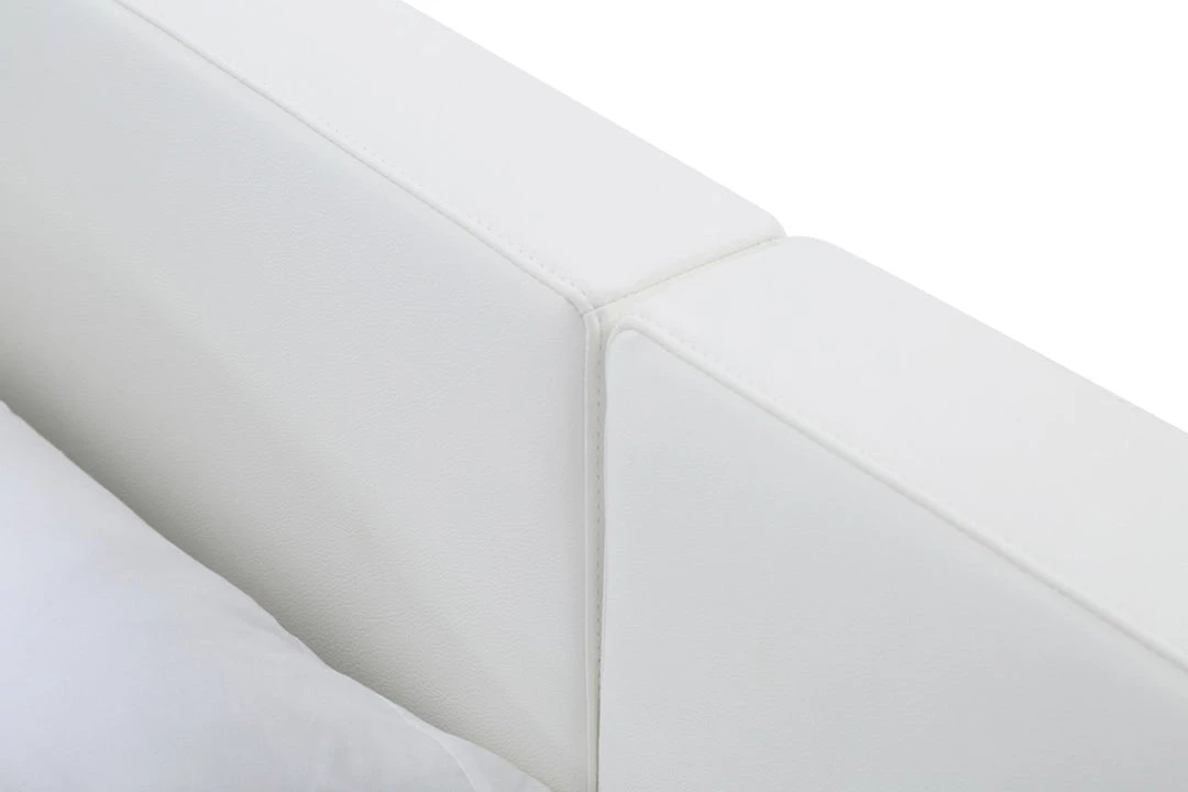 VIG Beds & Headboards Modrest Opal Modern Wenge & White Platform Bed