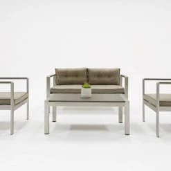 VIG Renava Baja Outdoor Grey Sofa Set