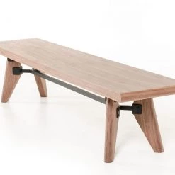 VIG Modrest Kennedy Modern Walnut Dining Bench Dining Room