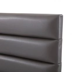 VIG Modrest Lucy Modern Grey Leatherette Bed Beds & Headboards