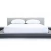 VIG Modrest Opal Modern Wenge & Grey Platform Bed