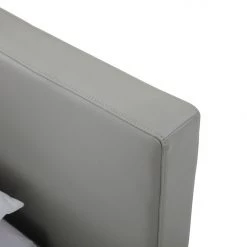 VIG Beds & Headboards Modrest Opal Modern White & Grey Platform Bed