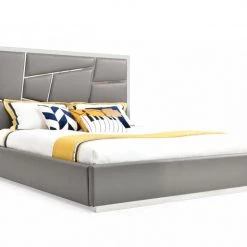 VIG Beds & Headboards Modrest Chrysler Modern Grey Bedroom Set